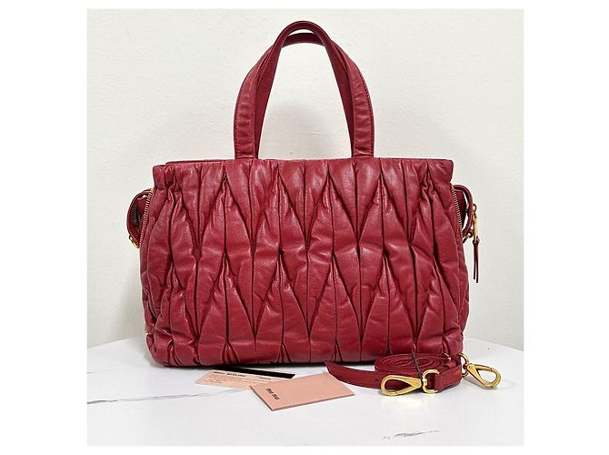 Miu Miu Borsa Tote matelassé Borsa a tracolla - vista 7