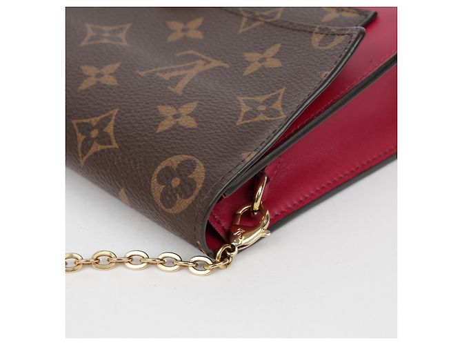 Louis Vuitton Bolso bandolera cartera Monogram Fleur Red - vista 11