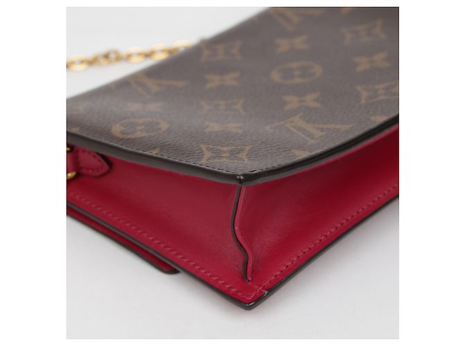 Louis Vuitton Bolso bandolera cartera Monogram Fleur Red - vista 13