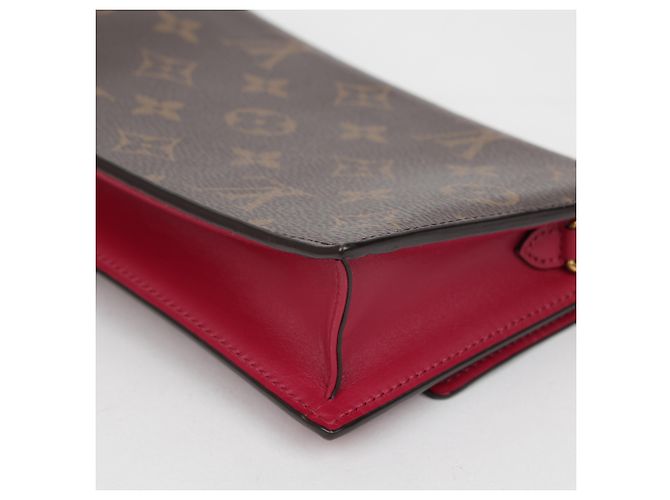 Louis Vuitton Bolso bandolera cartera Monogram Fleur Red - vista 14