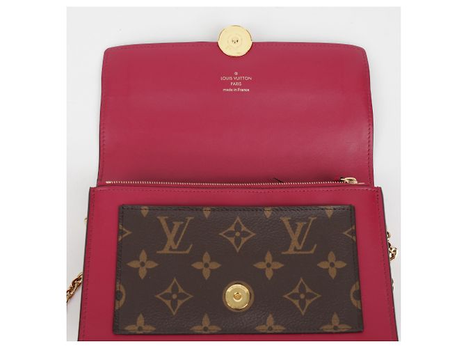 Louis Vuitton Bolso bandolera cartera Monogram Fleur Red - vista 18