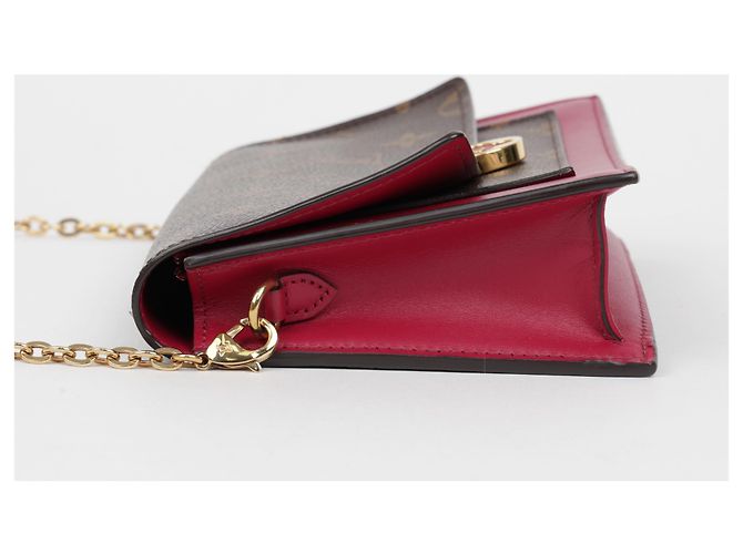 Louis Vuitton Bolso bandolera cartera Monogram Fleur Red - vista 5