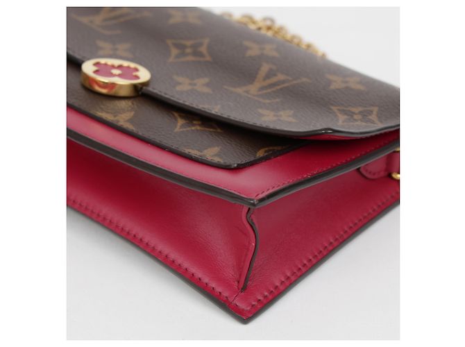 Louis Vuitton Bolso bandolera cartera Monogram Fleur Red - vista 8