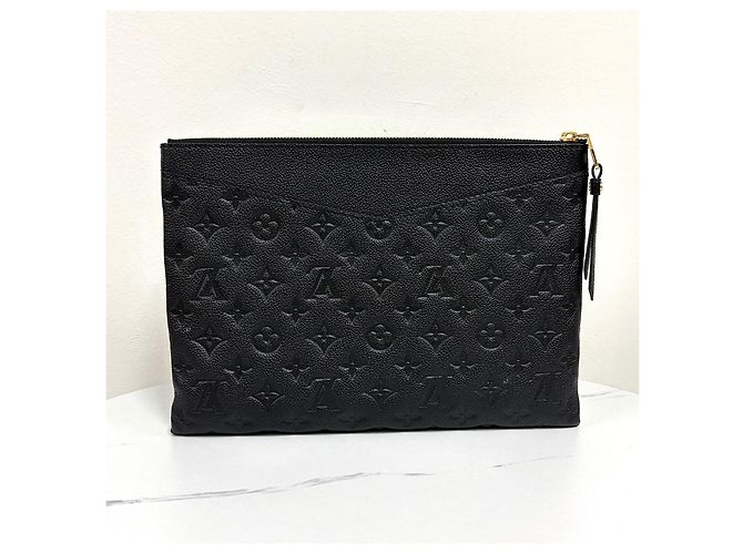 Louis Vuitton Pochette Monogram Nero - vista 5
