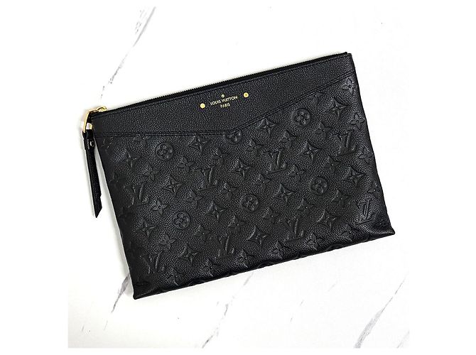 Louis Vuitton Pochette Monogram Nero - vista 6
