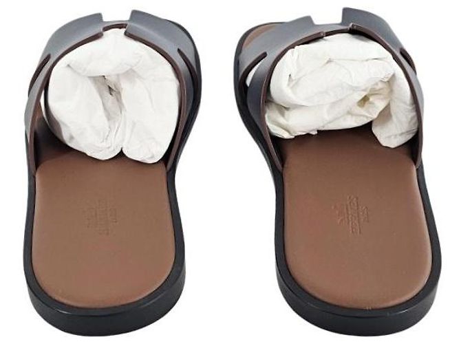 Hermès Sandali e Pantofole da Uomo Marine Gold - vista 10
