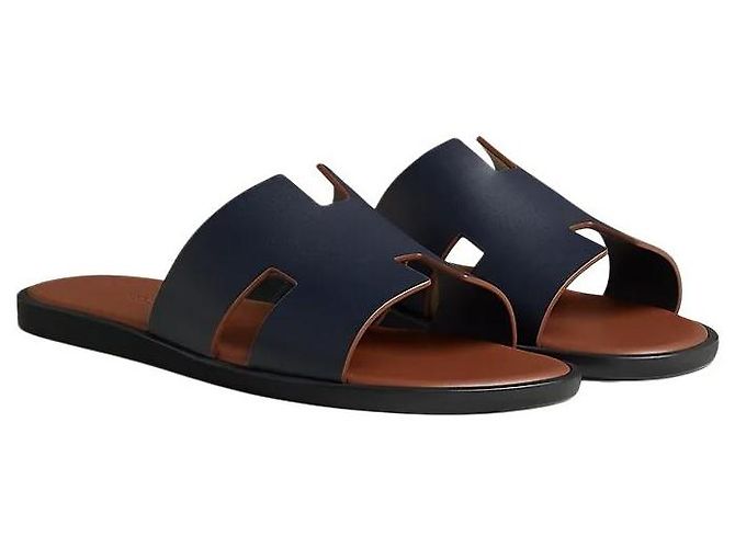 Hermès Sandali e Pantofole da Uomo Marine Gold - vista 2