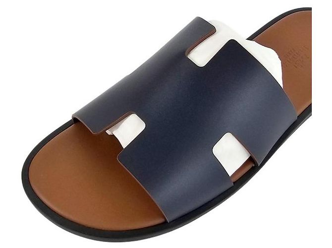 Hermès Sandali e Pantofole da Uomo Marine Gold - vista 9