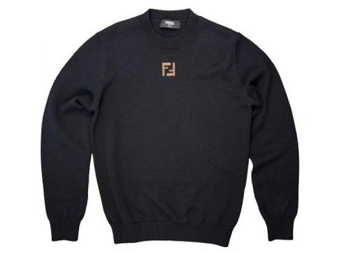 Fendi Wollpullover schwarz - Ansicht 2