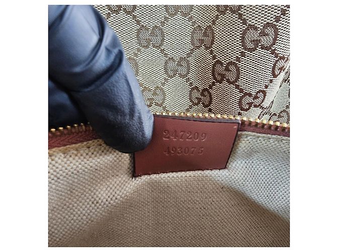 Gucci Borsa Shopper a Spalla in Jacquard Classico - vista 11