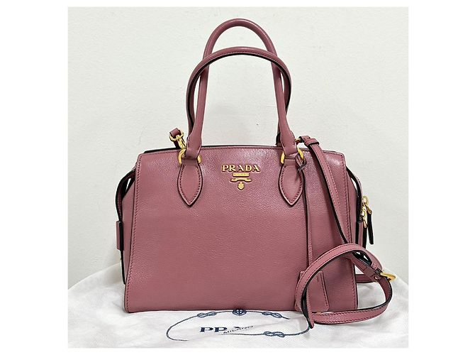 Prada Borsa a mano e a tracolla in Vitello Daino - vista 3