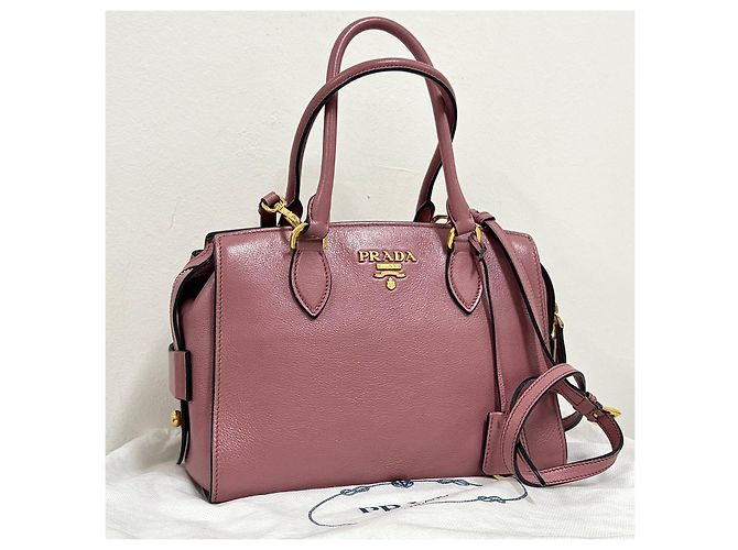 Prada Borsa a mano e a tracolla in Vitello Daino - vista 4