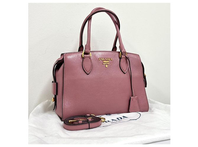 Prada Borsa a mano e a tracolla in Vitello Daino - vista 5