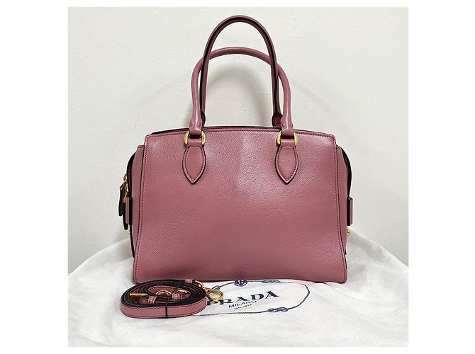 Prada Borsa a mano e a tracolla in Vitello Daino - vista 6