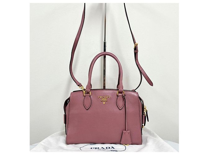 Prada Borsa a mano e a tracolla in Vitello Daino - vista 7