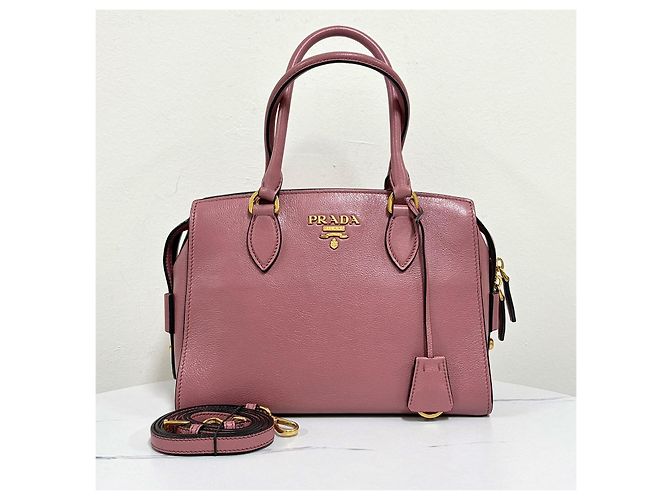 Prada Borsa a mano e a tracolla in Vitello Daino - vista 8