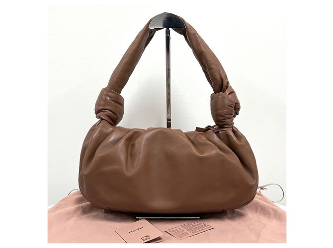 Miu Miu Borsa a tracolla in pelle Nappa - vista 4