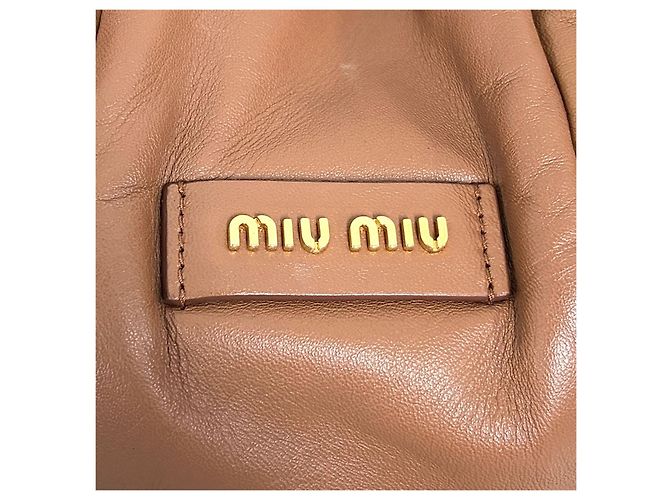 Miu Miu Borsa a tracolla in pelle Nappa - vista 9