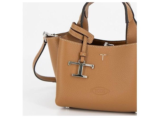 Tod's Borsa Tote Micro in pelle Timeless - vista 7