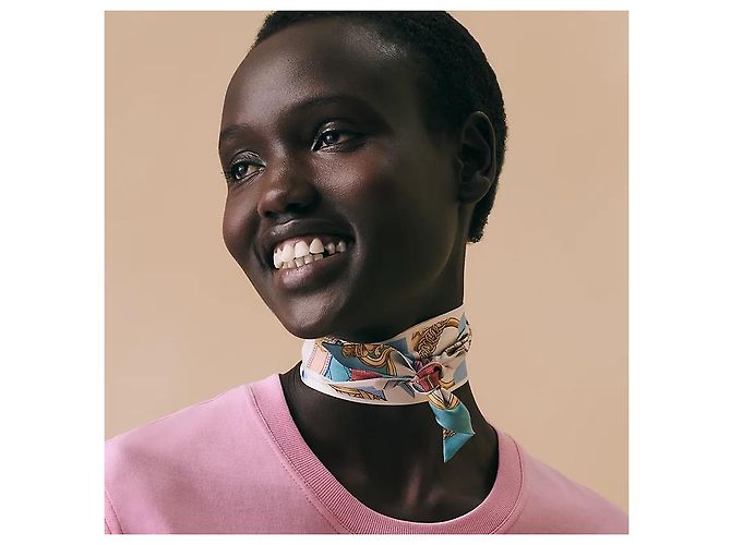 Hermès Twilly Women's Silk Scarf - view 3