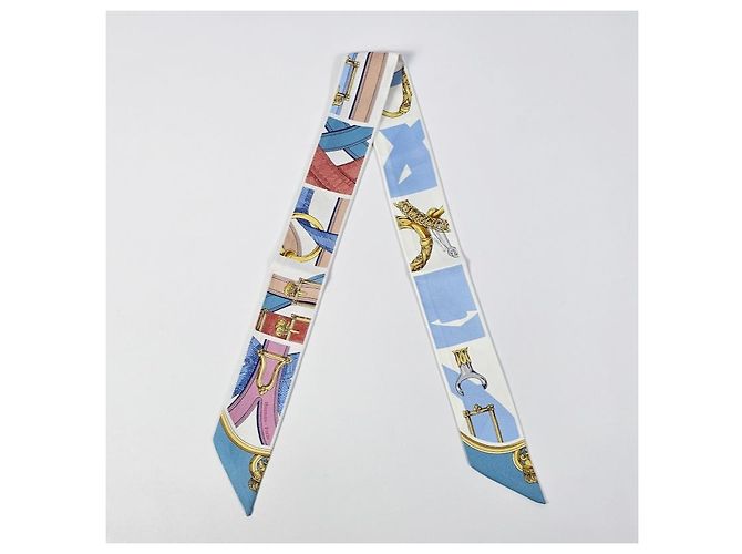Hermès Twilly Women's Silk Scarf - view 5