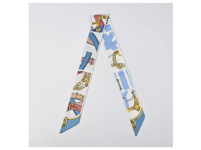 Hermès Twilly Women's Silk Scarf - view 6