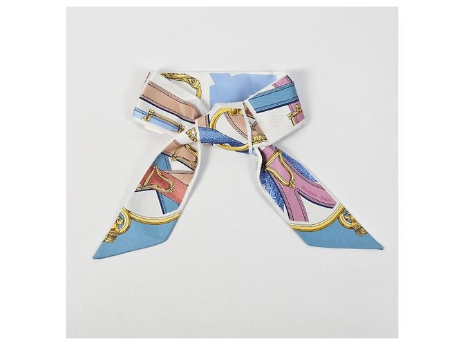 Hermès Twilly Women's Silk Scarf - view 9