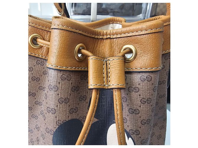Gucci Borsa a secchiello Disney Mickey Mouse - vista 5