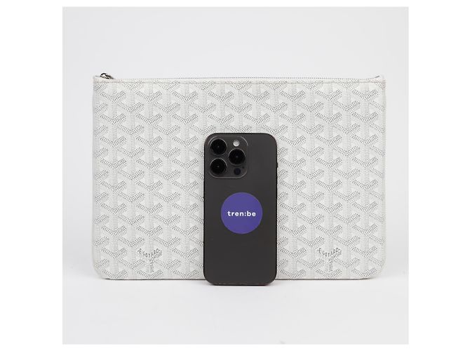 Clutch Goyard Sena MM Bianca - vista 10