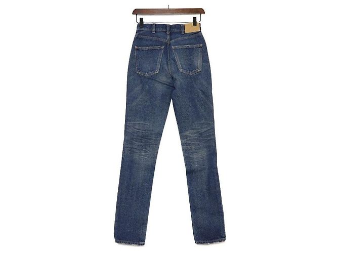 Céline Pantalones Slim de Denim Dark Union Wash para Mujer - vista 4