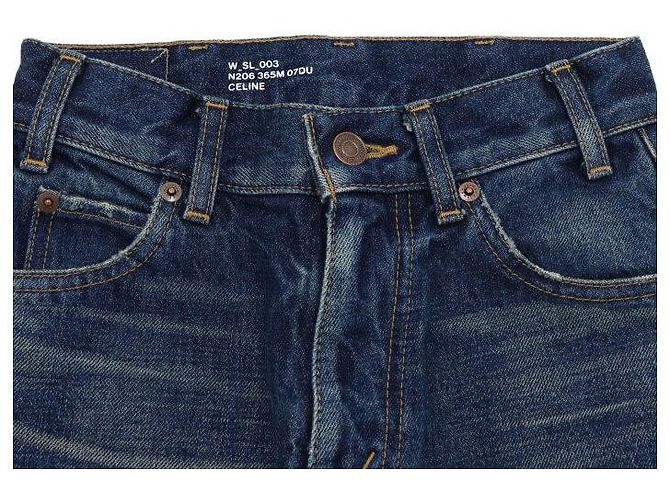 Céline Pantalones Slim de Denim Dark Union Wash para Mujer - vista 5