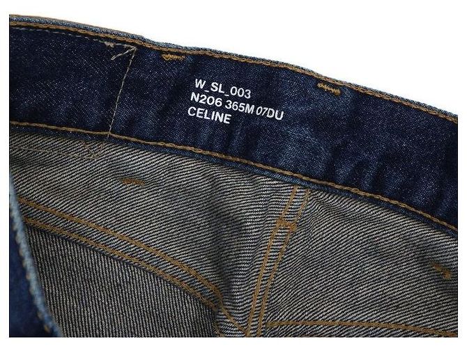 Céline Pantalones Slim de Denim Dark Union Wash para Mujer - vista 6