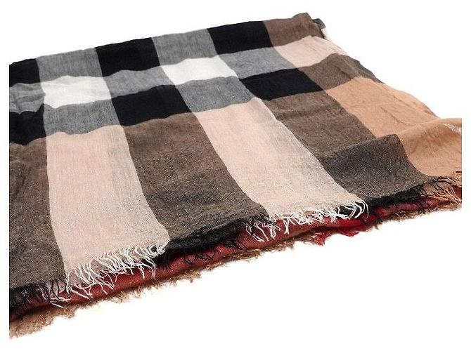 Burberry Modal Kaschmir Seiden Schal - Ansicht 2