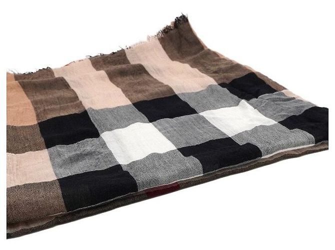Burberry Modal Kaschmir Seiden Schal - Ansicht 3