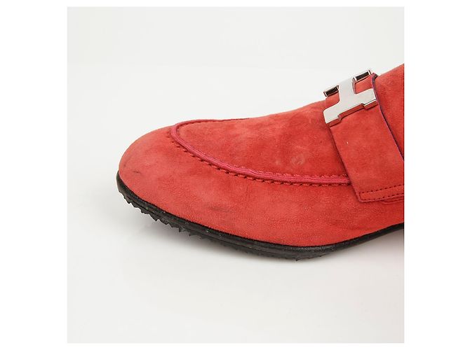 Hermès Stiefeletten aus Wildleder Braun Größe 38 - Ansicht 14