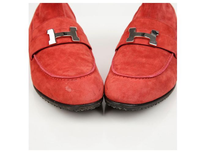 Hermès Stiefeletten aus Wildleder Braun Größe 38 - Ansicht 5