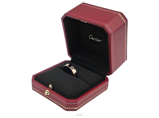 Anillo Cartier Love Oro Rosa - vista 6