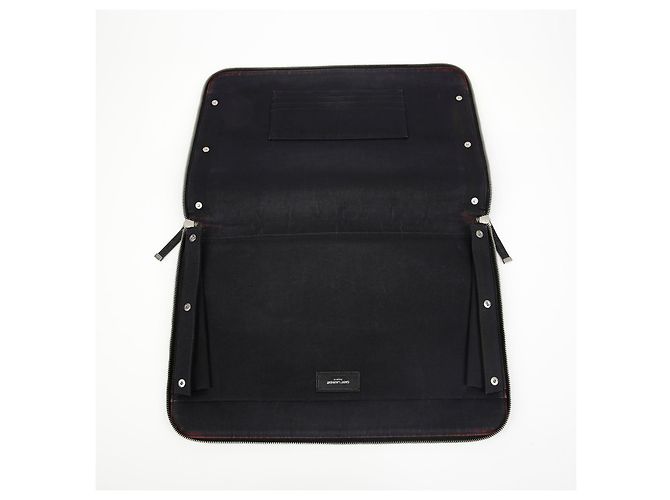 Autre Marque Clutch goffrata nera - vista 11