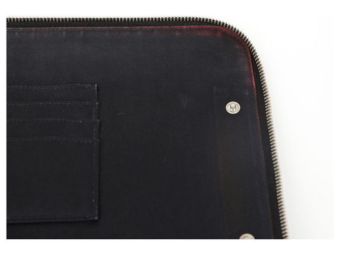 Autre Marque Clutch goffrata nera - vista 13