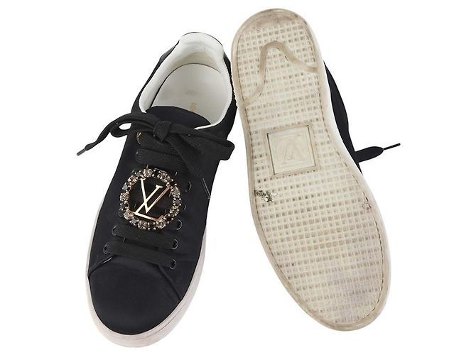 Louis Vuitton Sneakers Crystal LV Circle Frontrow Taglia - vista 7