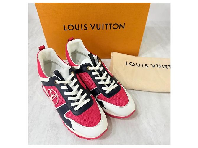 Louis Vuitton Sneakers Runaway Gold Red - vista 2