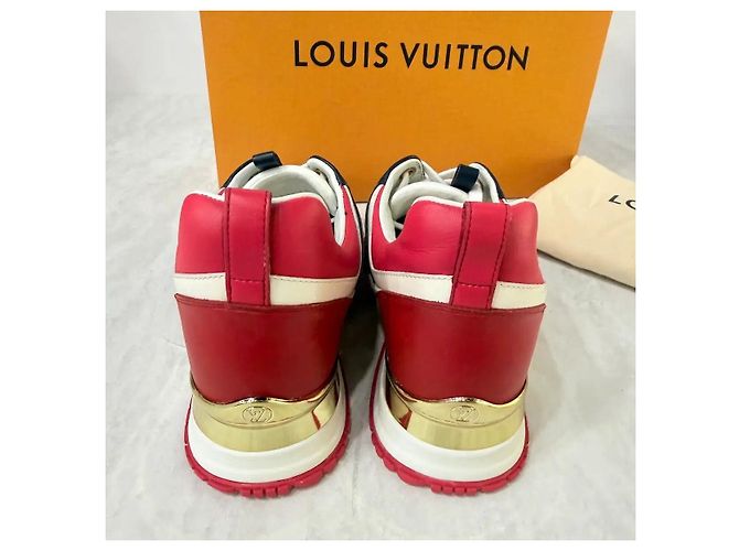 Louis Vuitton Sneakers Runaway Gold Red - vista 7