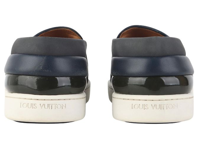 Louis Vuitton Monogram Denim Tempo Slip-On Sneaker Größe - Ansicht 4