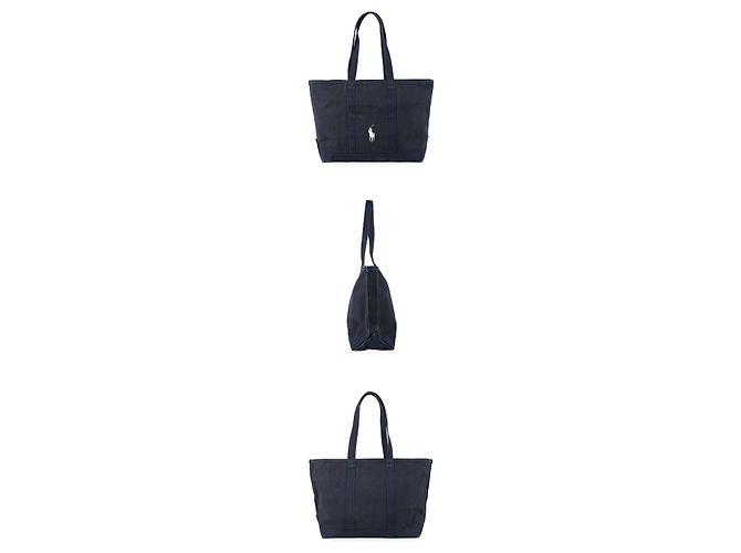 Ralph Lauren Canvas Tote Bag mit Pony-Logo - Ansicht 3