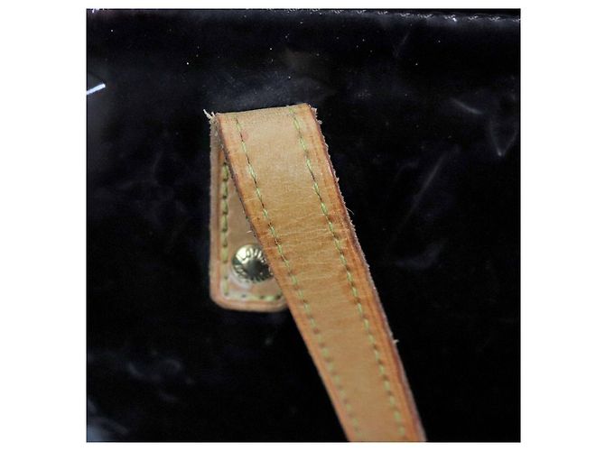 Louis Vuitton Borsa Tote Bellevue in vernice nera - Ansicht 10