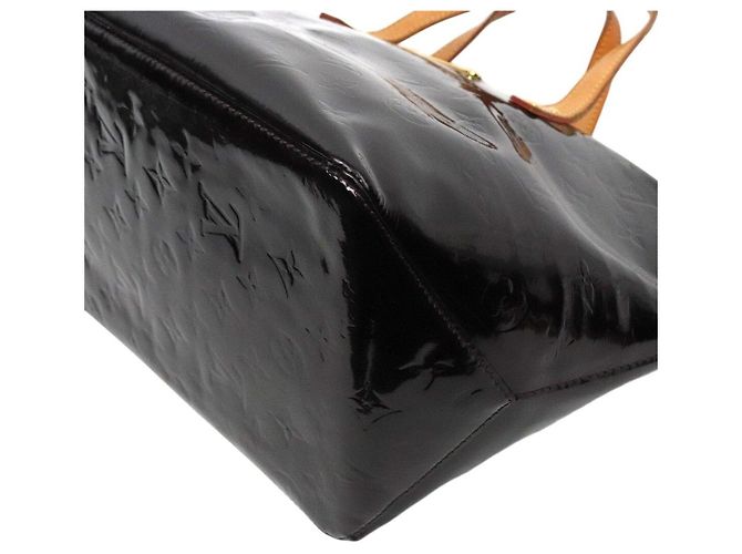 Louis Vuitton Borsa Tote Bellevue in vernice nera - Ansicht 5