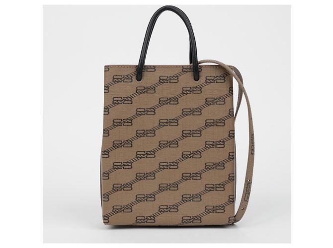 Balenciaga Borsa a spalla tote Monogram - vista 5