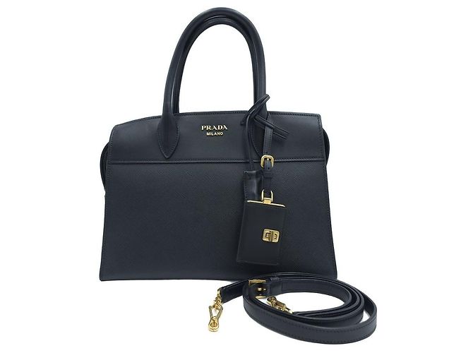 Prada Borsa a spalla Esplanade Saffiano City Calf Tote - vista 10