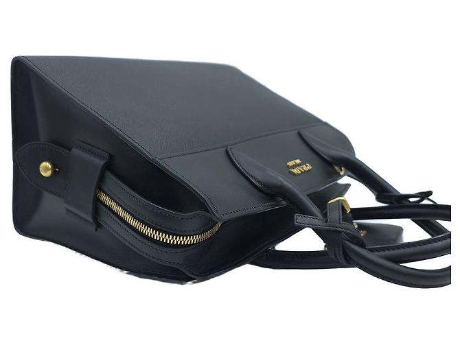 Prada Borsa a spalla Esplanade Saffiano City Calf Tote - vista 8