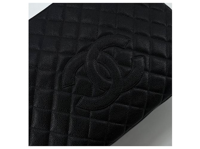 Chanel Borsa a tracolla Caviar Square Large - vista 6